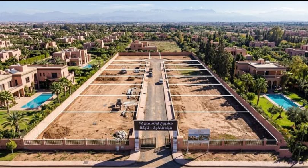 Terrain à vendre à Targa, Marrakech, pour un projet de villas